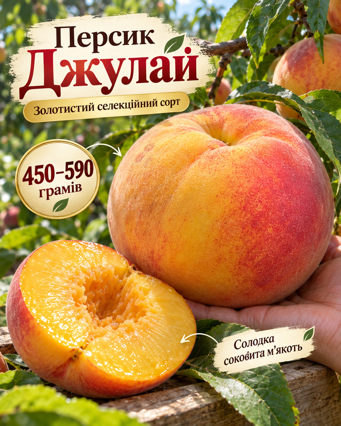 Золотистий персик Джулай